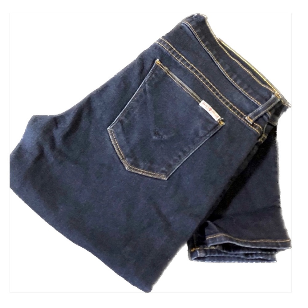 Hudson Jeans Skinny Leg Stretch Dark Denim size 28 (6)